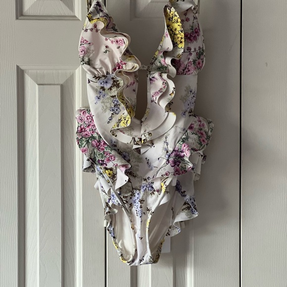 Zimmerman Jude Waterfall Frill One Piece - Picture 6 of 6